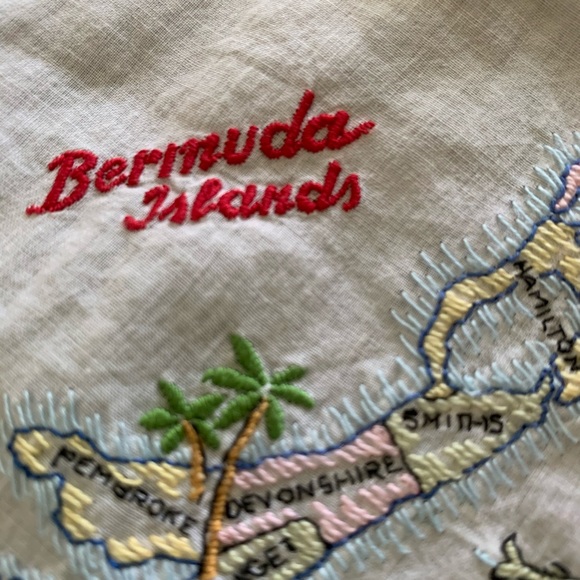 Vintage Bermuda handkerchief - Picture 3 of 7